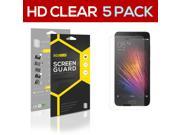 5x SUPER HD Clear Screen Protector Guard Film Xiaomi Mi 5