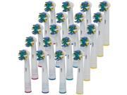 NEW 20 PCS Electric Tooth brush Heads Replacement for Braun Oral B FLOSS ACTION