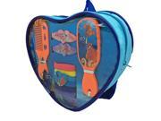 FD081 Finding Dory Heart Backpack with Assorted Hair Accessories Set of 10