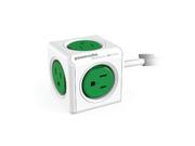 PowerCube 4320GN USEXPC Extended Surge Protector 5ft US GREEN