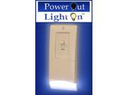 Power Out Light On Lite Almond Emergency Power Outage LED Light Automatic Light Patented Power Failure Detection