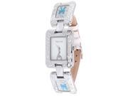 MINI New Fashion Women s girls ladies Polymer Clay Waterproof Square Complex Decoration Design Case Watches White