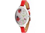 MINI New Fashion Women s girls ladies Polymer Clay Watches Waterproof Watch Double glazing Watches Red