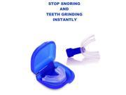 Stop Snoring Mouthpiece Apnea Aid Sleep Anti Snore Bruxism Grind MouthGuard