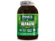 Pines International Alfalfa Organic Tablets 500 Tablets