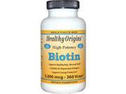 Healthy Origins Biotin 5000 Mcg 360 Vcaps