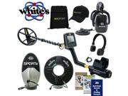 White s MX Sport Waterproof Metal Detector with 3 Coils and Waterproof Headphones