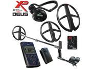 XP Deus Metal Detector Deep Gold Relic Package Backphones Remote and 2 Coils