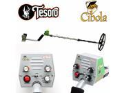 Tesoro Cibola Metal Detector with 11 x 8 Search Coil and Lifetime Warranty