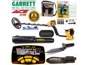 Garrett ACE 250 Metal Detector Package w Edge Digger Pro Pointer II Pouch