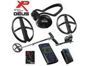 XP Deus Metal Detector Gold Relic Hunt Package Backphones Remote and 2 Coils