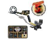 Fisher CZ 3D Metal Detector with 8 Concentric Search Coil and 5 Year Warranty
