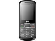 Jivi Mobiles JV A300 Full Multimedia Internet Dual SIM Mobile Phone Gray Black