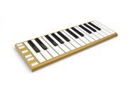 Xkey 25 Key Portable Musical Keyboard Gold