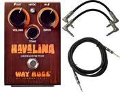 Way Huge WHE403 Havelina Fuzz Effects Pedal w 3 Cables