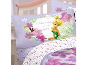 Disney Fairies Flower Magic Art 4pc Full Bed Sheet Set