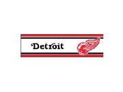 NHL Detroit Red Wings Hockey Prepasted Wallpaper Border