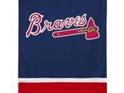 MLB Atlanta Braves Team Logo Jersey Baseball Wall Hanging
