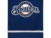 MLB Milwaukee Brewers Team Logo Baseball Wall Hanging