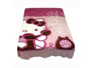 Hello Kitty Twin Blanket Ring Ring Telephone Bedding Cover