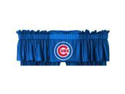 MLB Chicago Cubs Baseball Logo Locker Room Window Valance