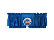 MLB New York Mets Baseball Logo Locker Room Window Valance