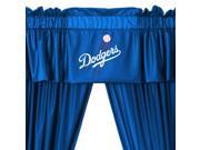 MLB Los Angeles Dodgers Locker Room Valance and Drapes