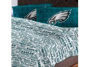 Philadelphia Eagles Full Sheet Set Anthem Bed Sheets
