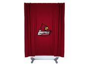 NCAA Louisville Cardinals College Bathroom Shower Curtain