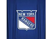 NHL New York Rangers Hockey Locker Room Shower Curtain