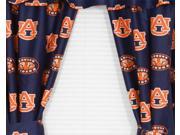 NCAA Auburn Tigers Collegiate Long Window Drapes