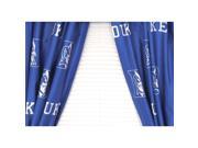 NCAA Duke Blue Devils Collegiate Long Window Drapes