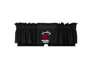 NBA Miami Heat Basketball Logo Locker Room Window Valance