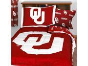NCAA Oklahoma Sooners Collegiate 7pc Red Full Bedding Set