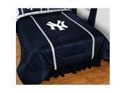 MLB New York Yankees Queen Comforter Sidelines Baseball Bed