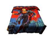 Superman Twin Full Comforter Super Steel Reversible Bedding