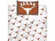 NCAA Texas Longhorns Sheet Set Logo Sheets Twin Bed