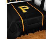 MLB Pittsburgh Pirates Twin Comforter Baseball Logo Bedding