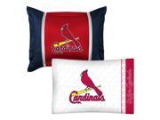 MLB St Louis Cardinals Pillowcase Pillow Sham Baseball Bed