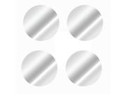 Ice Dots Silver Circle Wall Accent Stickers