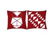 Origami Owl Throw Pillows 18x18 Square Red Cushions Origami Owl Throw Pillows 18x18 Square Red Cushions