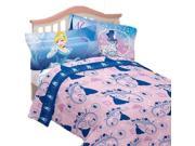 Disney Cinderella Twin Sheet Set Secret Princess Bedding