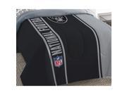 NFL Raiders Twin Comforter Set Football Silhouette Bedding