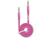 AMZER 3.5 mm AUXILIARY AUX AUDIO CABLE 3 FT PINK