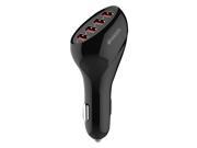 Amzer® 10A 50W 4 Port USB Car Charger with Intelligent Rapid Charge Technology
