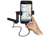 Amzer Lighter Socket Phone Mount with Charging Case System for Samsung Galaxy S II Skyrocket SGH I727