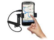 Amzer Lighter Socket Phone Mount with Charging Case System for HTC Amaze 4G