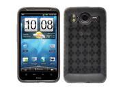 Amzer Luxe Argyle High Gloss TPU Soft Gel Skin Case for HTC Inspire 4G - Smoke Grey Amzer Luxe Argyle High Gloss TPU Soft Gel Skin Case for HTC Inspire 4G - Smoke Grey