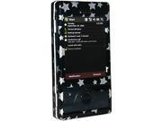 Amzer Stars Black Snap On Crystal Hard Case for HTC Touch Pro xv6850