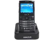 Amzer Desktop Cradle with Extra Battery Charging Slot for Samsung Blackjack II SGH I617
